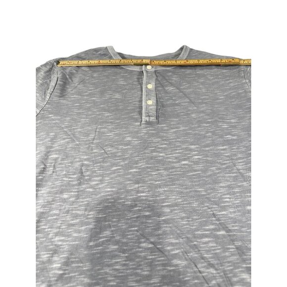 Goodfellow & Co Gray Henley T-Shirt Size L 100% Cotton - Picture 5 of 8